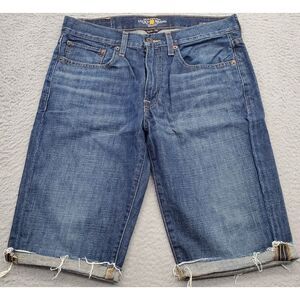 Lucky Brand Blue Denim Bermuda Shorts